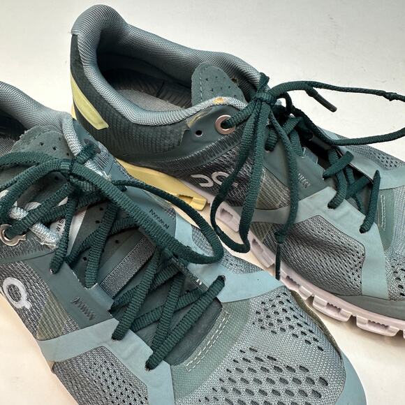 On Cloud Cloudflow Sea Limelight Sneakers - Picture 3 of 8